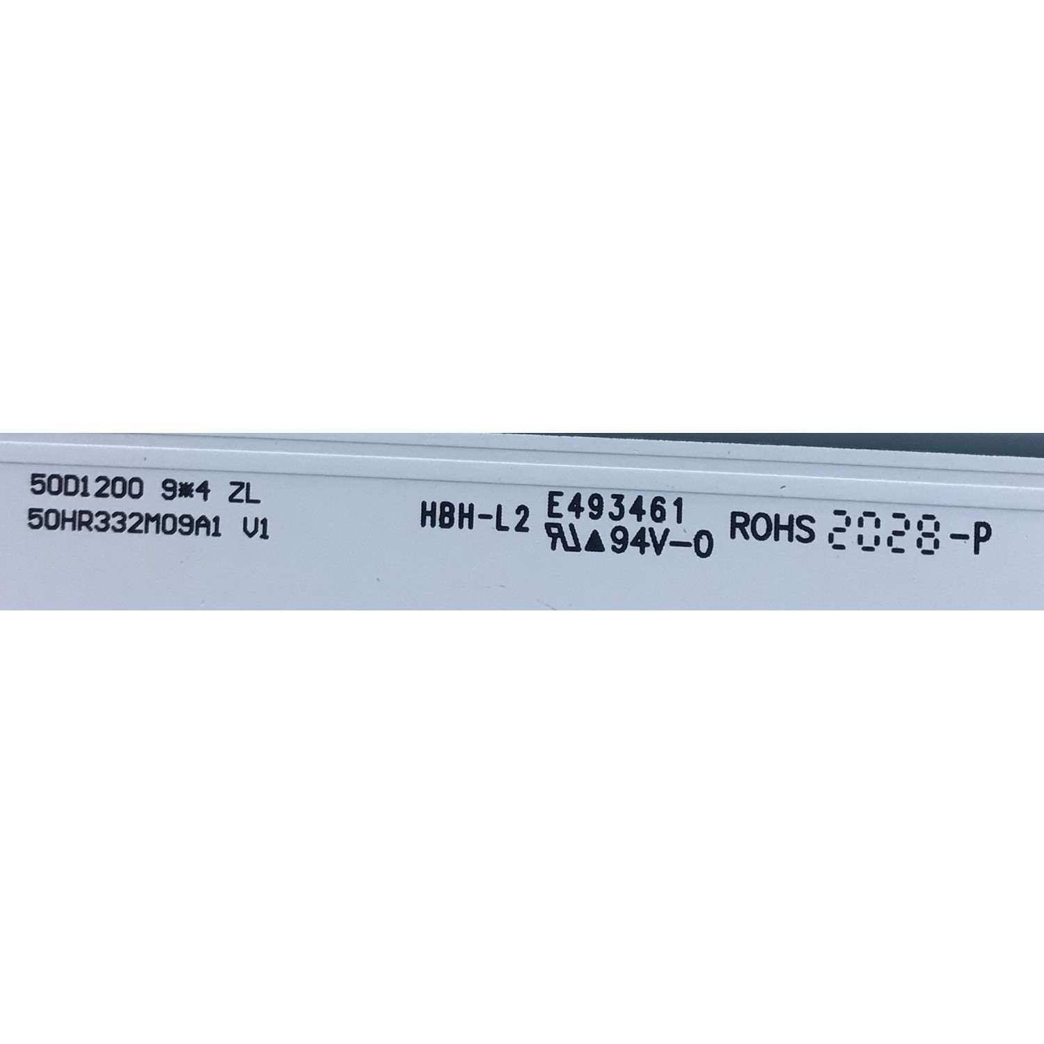 KIT DE LED'S PARA TV RCA / HITACHI (4 PIEZAS) / NUMERO DE PARTE 50HR332M09A1 V1 / 50D1200 / 4C-LB500T-HR5 / D230-002PXD3050901 / LE4RB2R0D / PANEL LVU500CHDX / MODELOS RTRU5027-D-US / C50L7 - Imagen 2